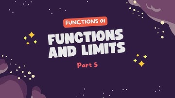 Functions and Limits (Part 5) - How to solve non-trivial limits? - University Physics / Maths