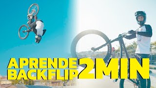 APRENDE BACKFLIP en BICI en 2 MINUTOS