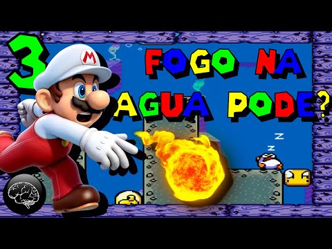 Super Mario World #3 botando fogo na água, essa eu vou deixar passar em  kkkkkkk 