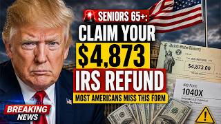 🚨 Seniors 65+: Claim Your $4,873 IRS Refund Now | Most Americans Miss This Form