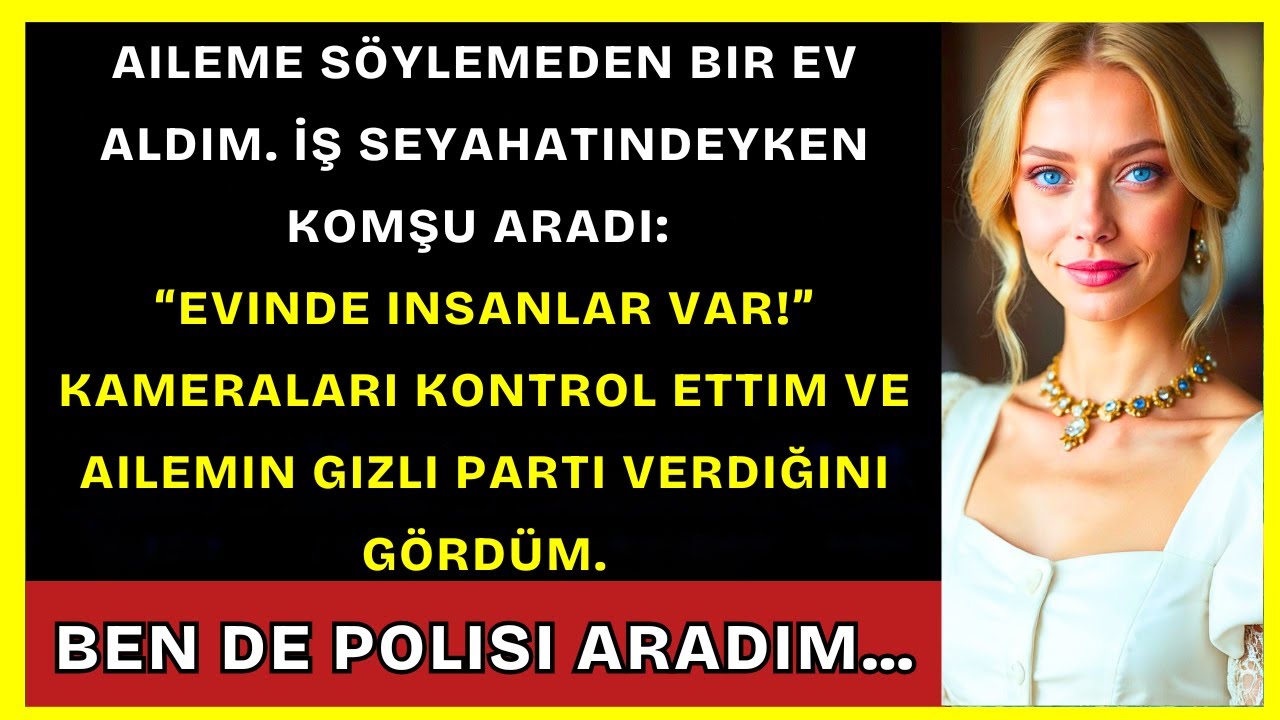 Aileme Söylemeden Ev Aldım. Ailem Gizli Partideydi. Tek Bir Telefon Ettim...