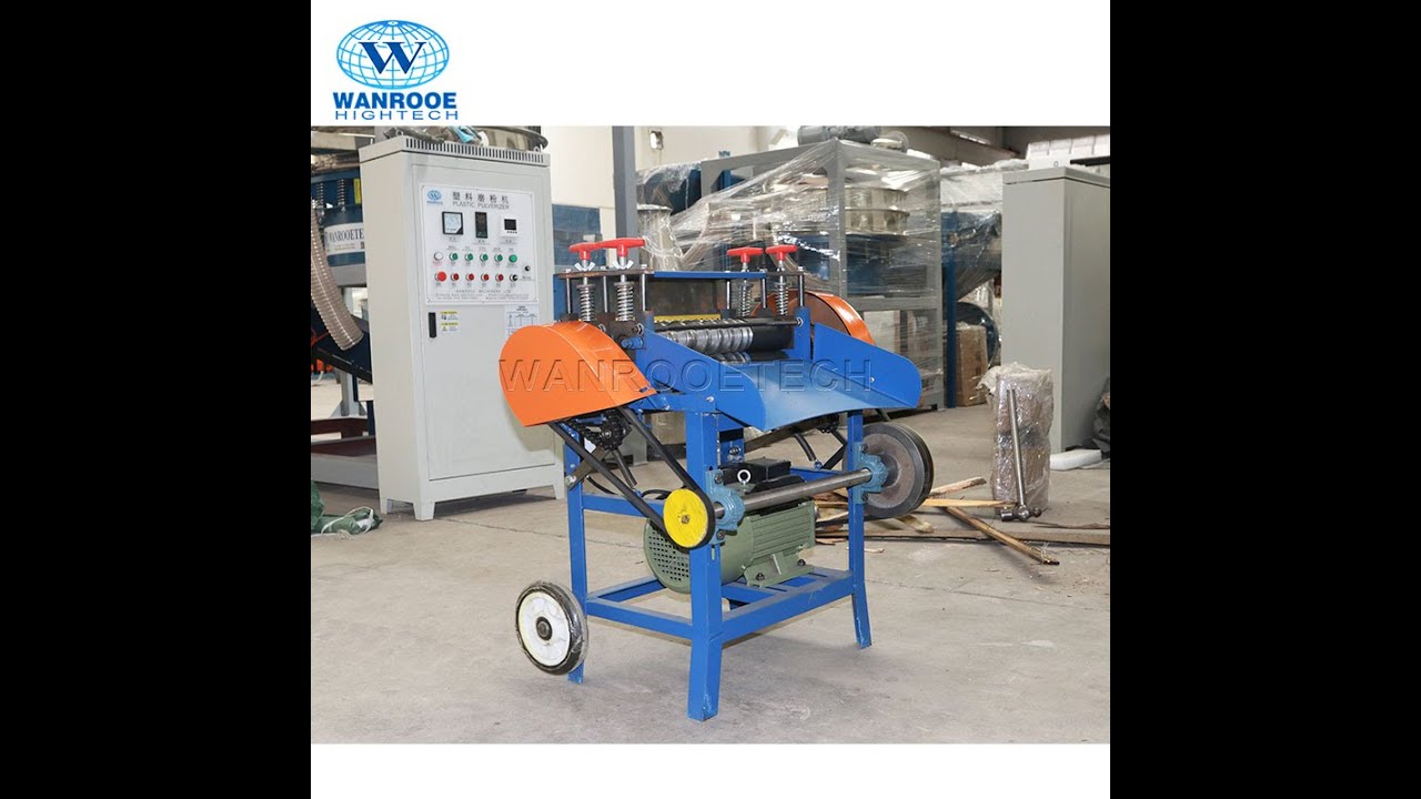 Scrap Cable Wire Stripping Machine Copper Wire Separator Machine Copper ...