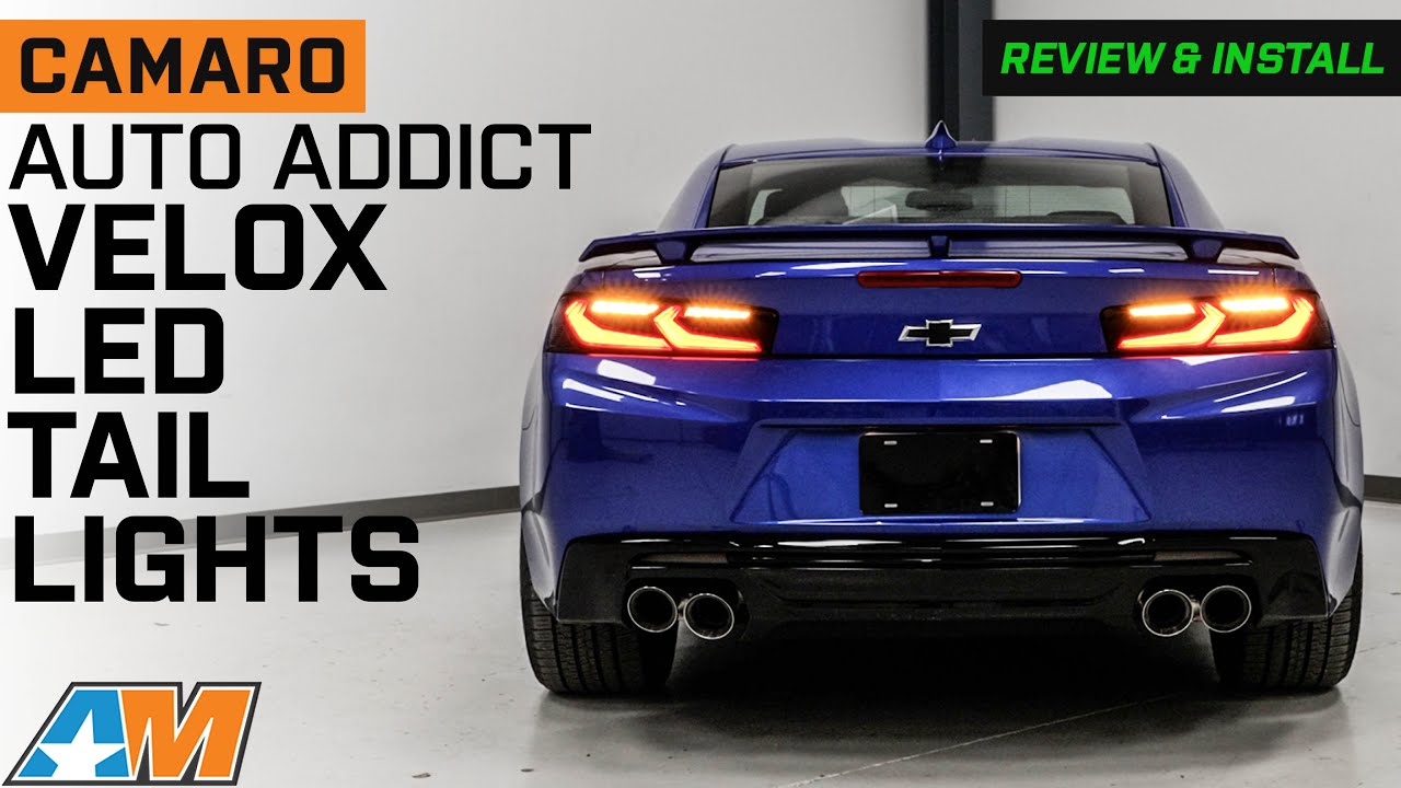 2016-2018 Camaro Auto Addict USA Velox LED Tail Lights Review & Install