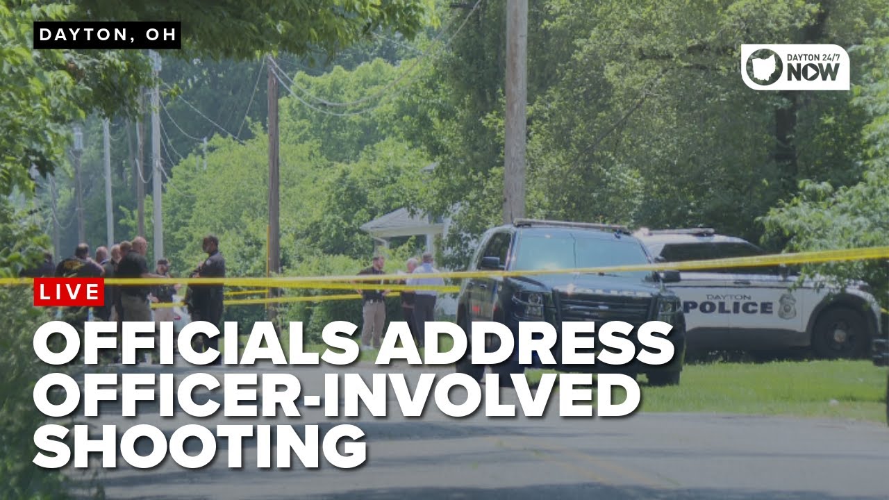 Dayton Police provide an update on a officer-involved shooting - YouTube