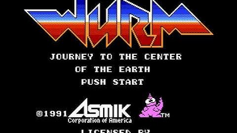 Wurm: Journey to the Center of the Earth (NES) - Intro