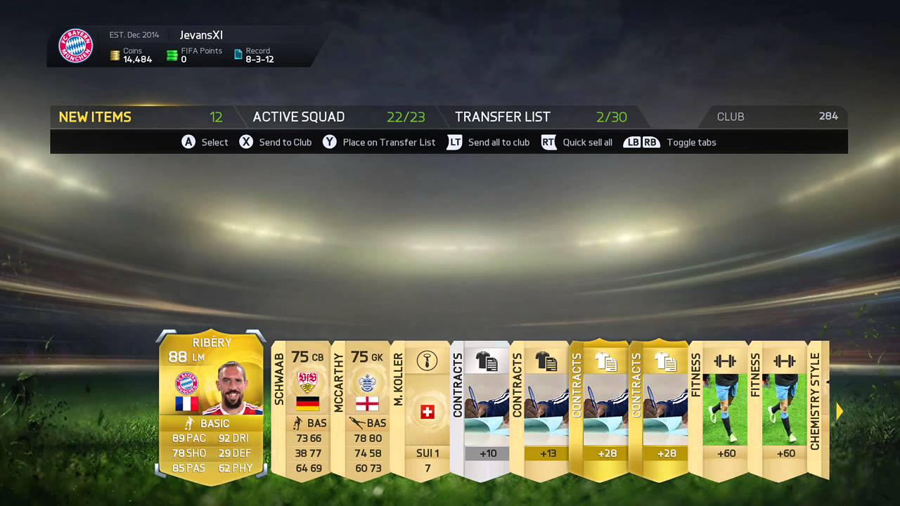 FIFA 15 Ribery In A  Pack