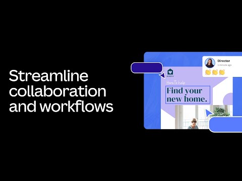 Streamline team collaboration and design workflows in Canva