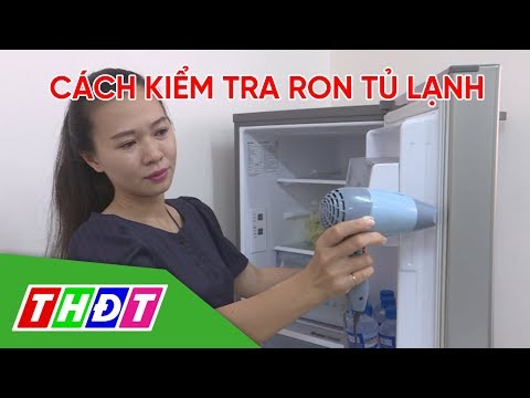 Kiểm tra và cách xử lý với ron tủ lạnh | THDT | Mua đặc sản 3 miền