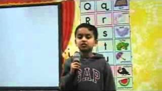 Genius Kid Rishabh Shastry presents his Acrostic Poem for Xmas