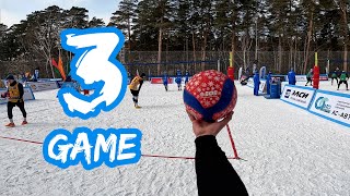 SNOW VOLLEYBALL FIRST PERSON | INTERNATIONAL SNOW VOLLEYBALL COMPETITION | 2024