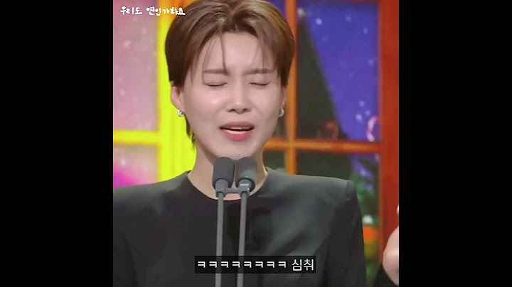 [장도연] 수상소감 룰을 냅다 즐기는 개그우먼 ㅋㅋㅋㅋㅋㅋㅋㅋ
