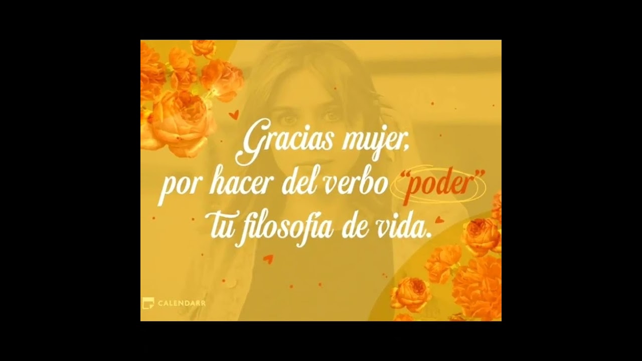 Mujer tendría que ser