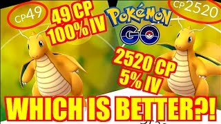 WHICH POKEMON SHOULD YOU KEEP & LEVEL UP IN POKEMON GO IV vs CP vs MOVE SET screenshot 2