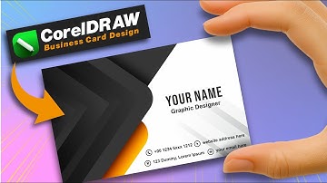 Turn Simple Shapes into Jaw-Dropping Business Card in CorelDraw