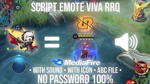 Script Battle Emote Viva RRQ Replace Granger Surprised Shot Full Sound No Password Patch Beatrix
