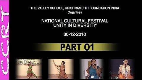 National Culture Festival || Old Is Gold Series  || UNITY IN DIVERSITY  || PART - 1