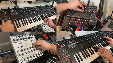 Synth Sessions: Novation Summit / Soma Lyra-8 / Moog DFAM - Jam 09/16/2020