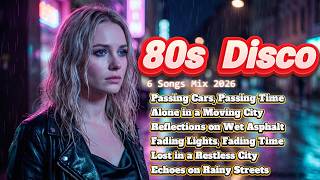 80s Euro Disco 2026 – Reflections on Wet Asphalt – Night Drive Synthwave Mix ✨ (RetroNeon 80)