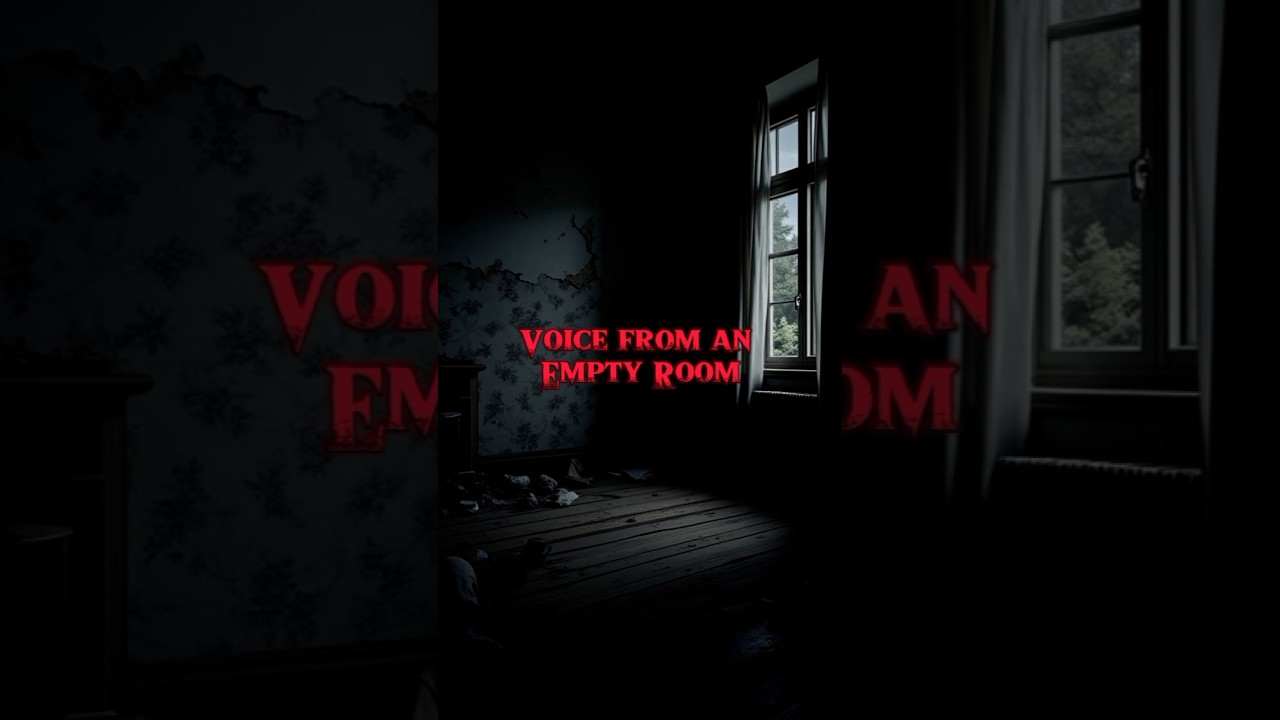 “The room is empty… but every night there is someone chatting inside.”