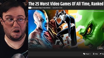 The 25 Worst Video Games Of All Time According to Metacritic - Gor Takes a Look/REACTION