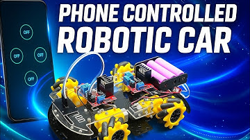 IOT based phone controlled mecanum wheels robotic car with ESP32 by Engr zoroz!