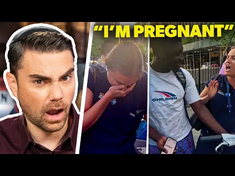 Social Mob Attacks Pregnant White Lady | THE REAL STORY