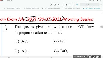 the species given below that does not so disproportionation reaction is