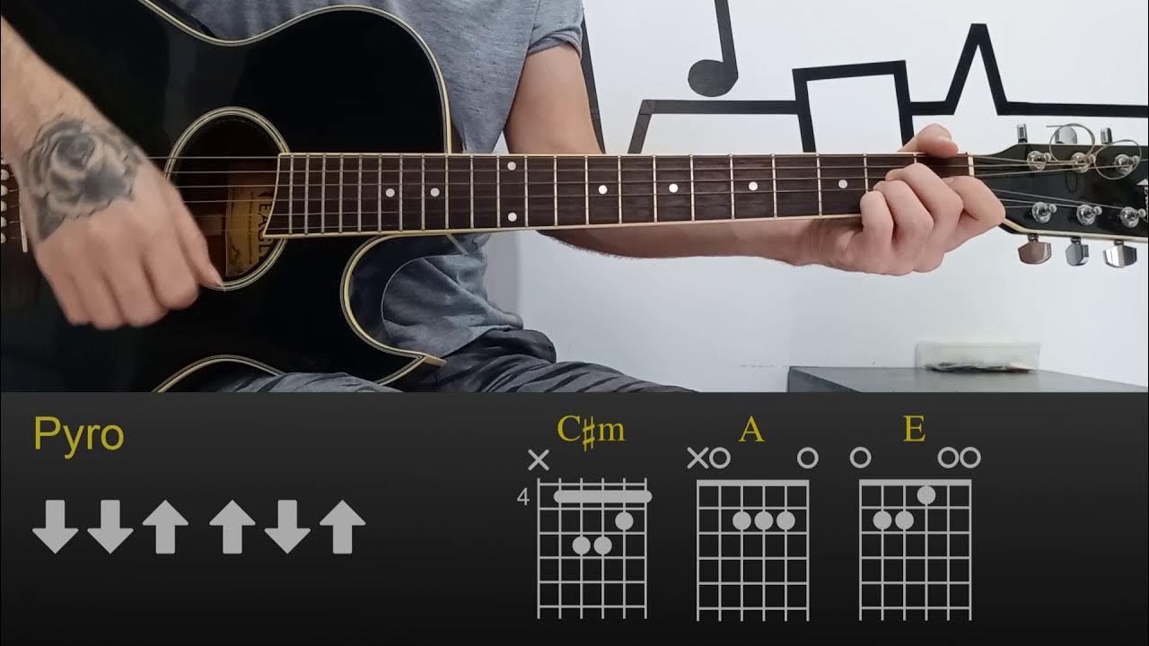 Kings Of Leon Pyro Easy Guitar Lesson Tutorial with Chords/Tabs and
