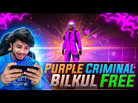 Purple Criminal Bilkul Free 🆓🆓🆓 (Clickbait Hai) - Garena Freefire Max #selfiegamers #shorts's Avatar