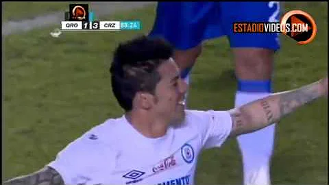 Quertaro vs Cruz Azul 1 3 GOLAZO Rogelio Chvez des...