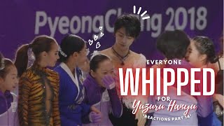 everyone being whipped for Yuzuru Hanyu (羽生結弦)  *reactions part 14*