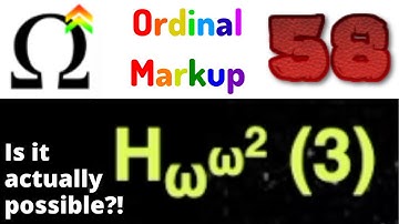 Ordinal Markup Episode 58: Is ω^ω^2 possible in Challenge 8?!