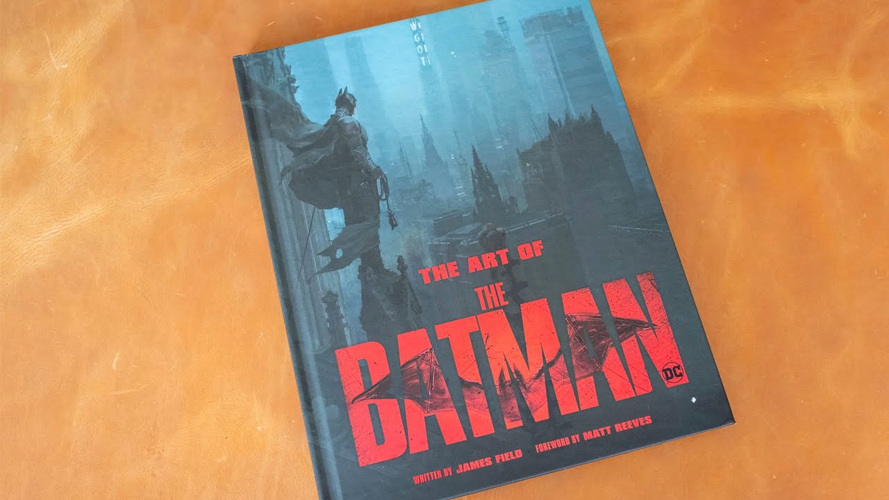 The Art of The Batman (2022) - book flip - YouTube