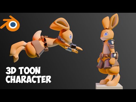 How I Create A 3D TOON Character In 6 Minutesのサムネイル