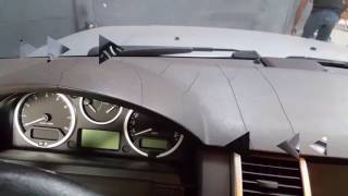 Range rover dashboard tablero reparacion by tapizcar