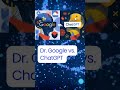 confrontation between Dr. Google and ChatGPT in the realm of health information.