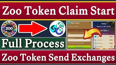 Zoo Token Claim Start | Zoo Token Send Bitget, Kucoin, Gate.io Exchanges | Rizwan Blouch