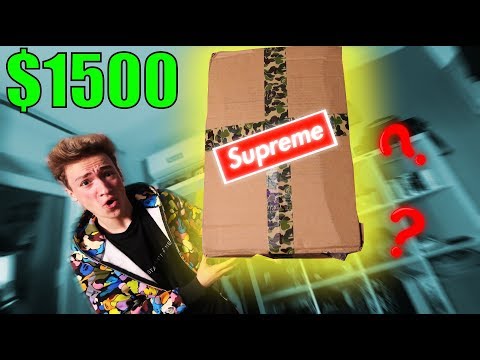 DESCHID UN MYSTERY BOX SUPREME DE $1500 ! (GIVEAWAY)
