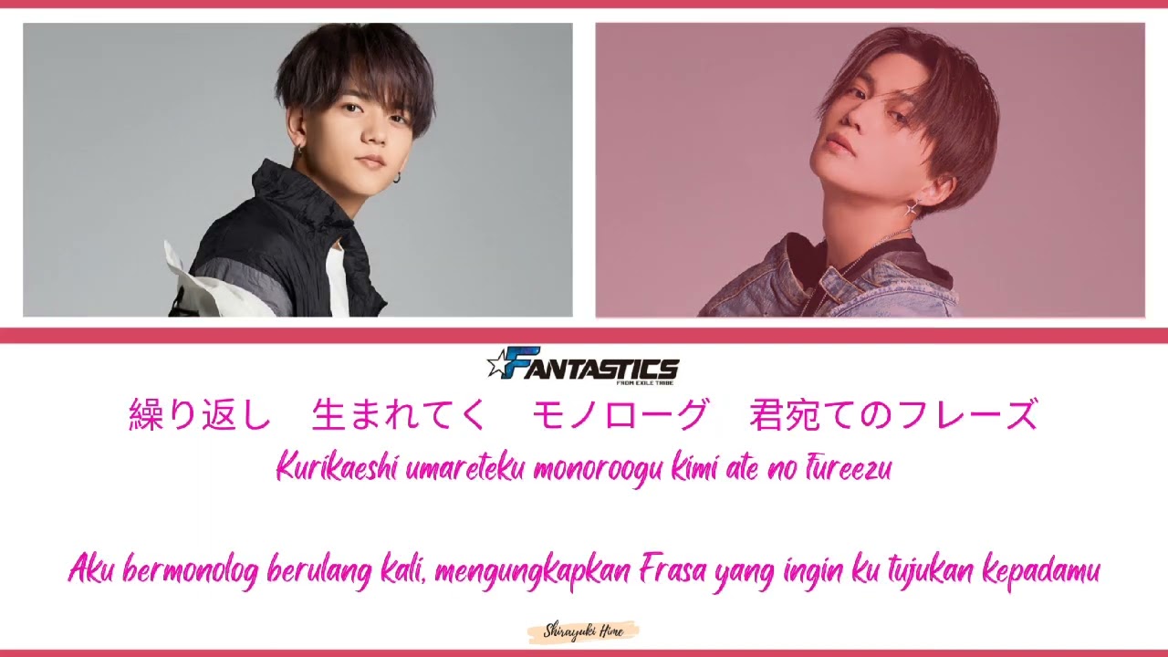 ⁣【FANTASTICS from EXILE TRIBE】MAYBE IN LOVE (Kan/Rom/Indo)