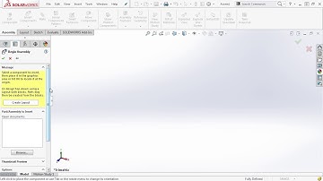 Solidworks Tutorial 54 :  SOlidworks Intro To Assemblies