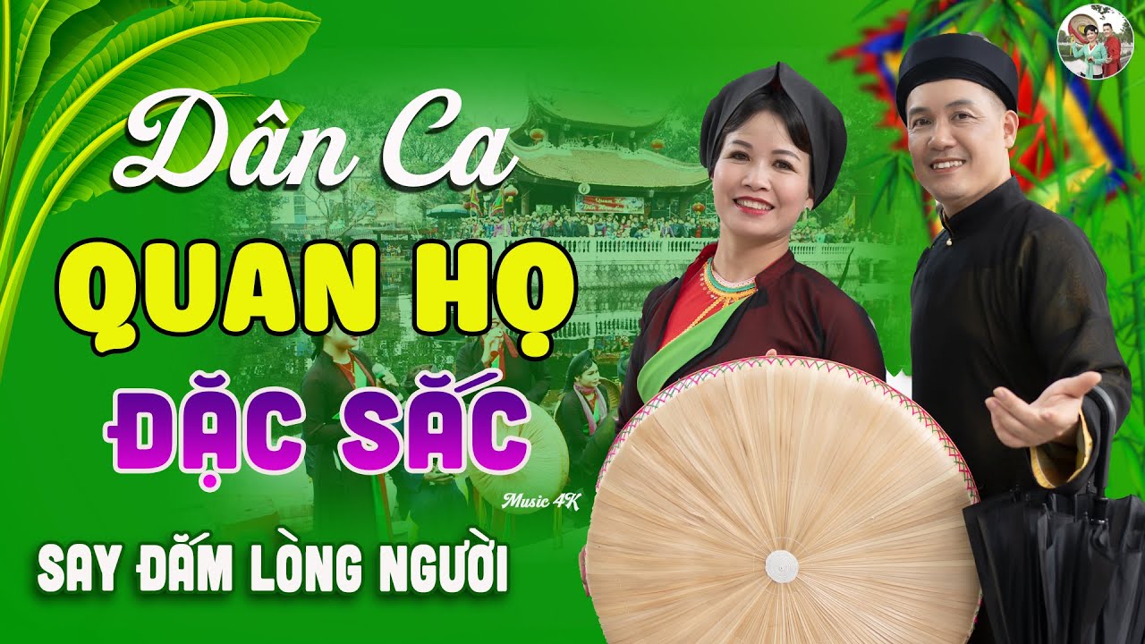 Người Quan Họ - Kim Cúc ➤ LK Dân Ca Quan Họ Bắc Ninh Mới Nhất 2024 SAY ĐẮM LÒNG NGƯỜI.