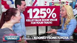 Koons Tysons Toyota July 4th Savings Continue