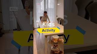 Evde Oynanan En Eğlenceli Çocuk Oyunu🌸🥰#shortsvideo #kidsgames #kids #keşfet #çocuk #kids #pinpon