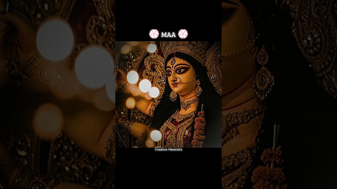 Maa is coming...🏵️😍✨ maa durga status video 