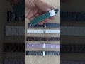 Pix Acrylic Metal Loop Butterfly Lock Strap for Apple Watch 42/44/45/49mm