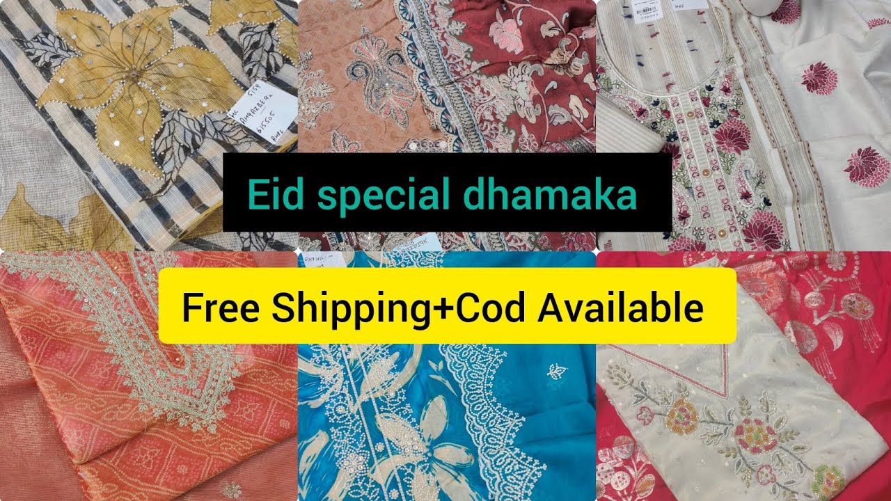 Eid Summer Collection | party wear suit |Cod Available Exchange milega ...