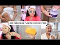 ULTIMATE DOLLAR TREE FULL SHOWER ROUTINE | Feminine Hygiene + Skincare + Masks + NO BODY ODOR