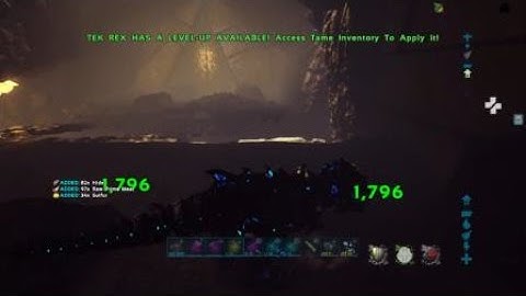 Tek Rex Vs 3 Lightning Wyverns