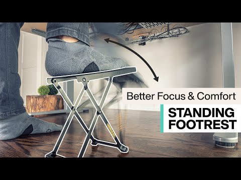 This $13 Footrest Improved Comfort at My Standing Desk!