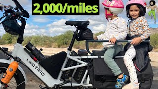 2,000 Miles Review | Lectrice XPedition Cargo eBikes | Honest Owner Review with no fluff